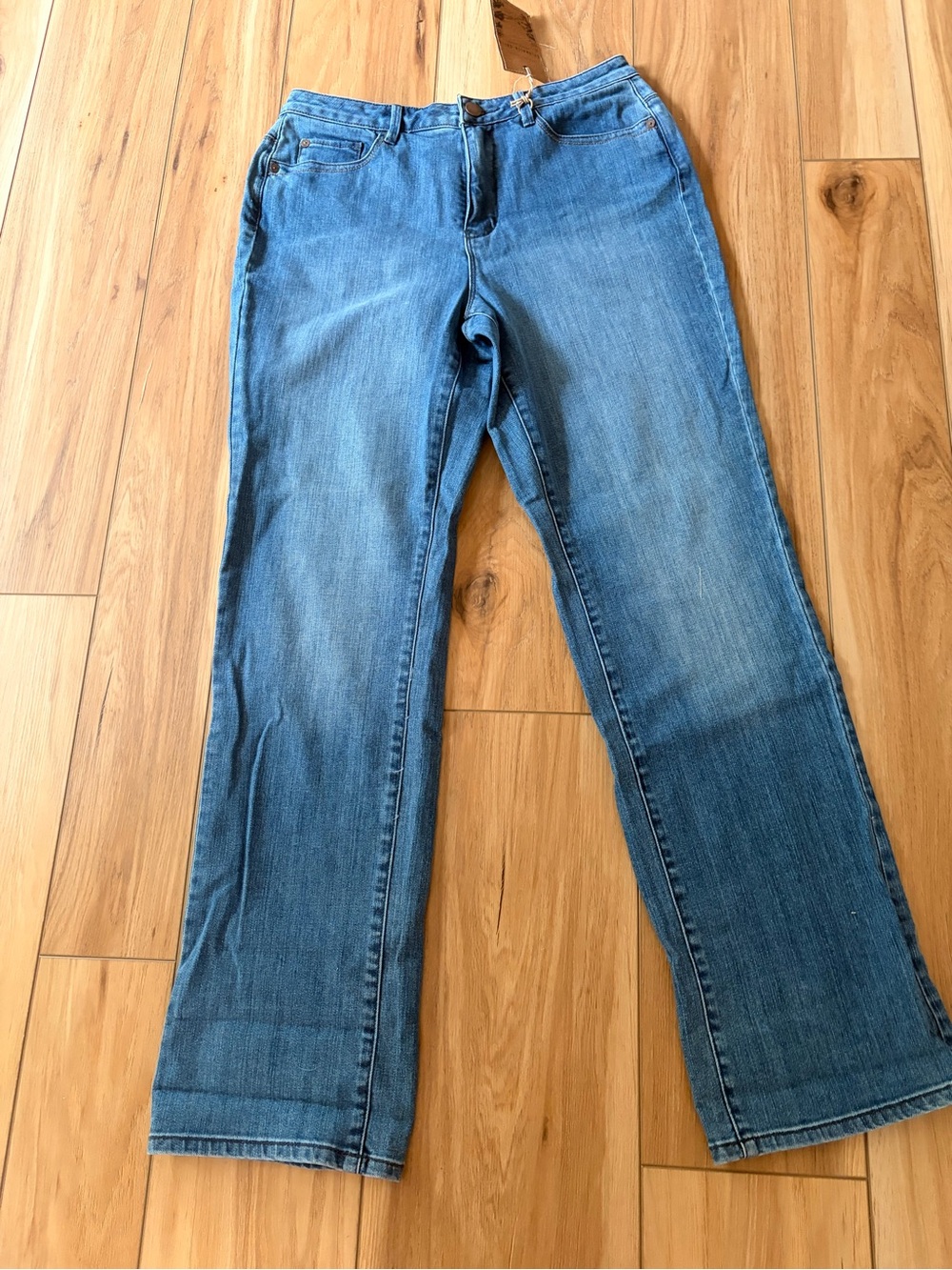 Coldwater Creek Women's Light Blue Straight Leg Jeans